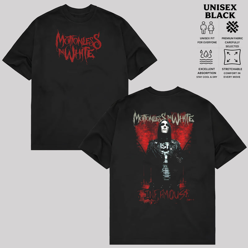 Retro Motionless in White Chris Motionless T-Shirts , MIW T-Shirt & Hoodie