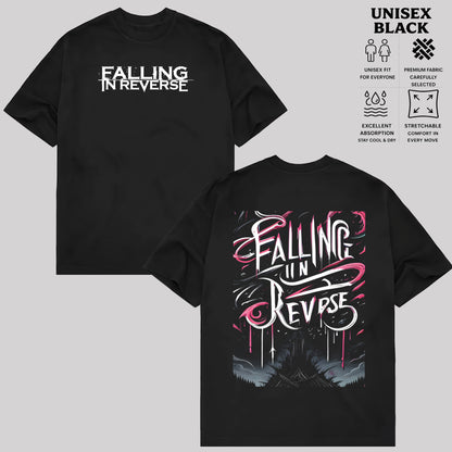 Vintage Rock Band Falling in Reverse Graphic T-shirt & hoodie