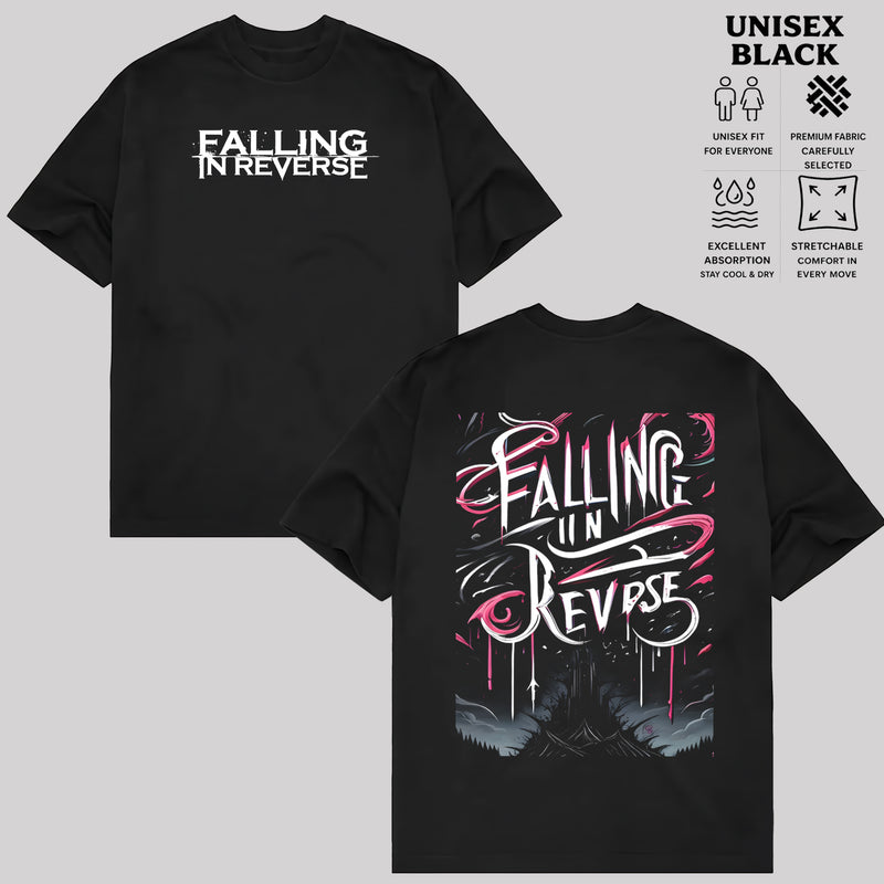 Vintage Rock Band Falling in Reverse Graphic T-shirt & hoodie
