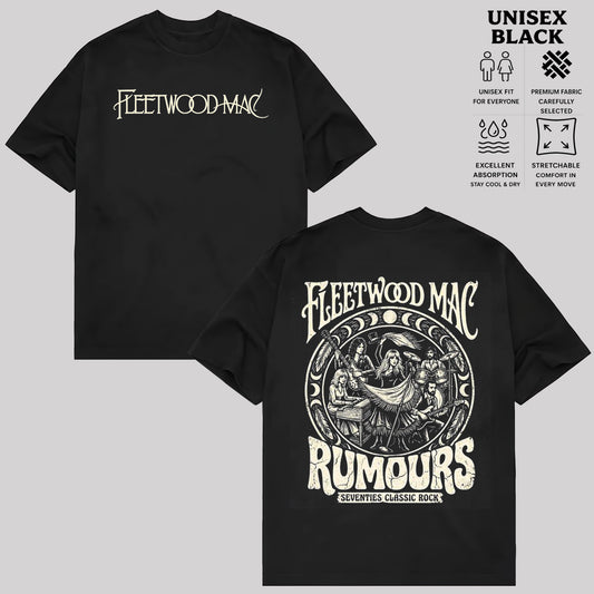 Fleetwood Mac Shirt, Vintage Rock Music T-Shirt & Hoodie, Retro Graphic Tee