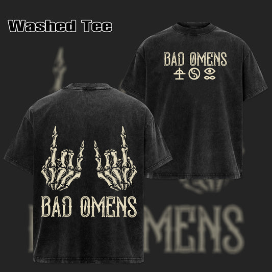 Retro Bad Omens Official Merch Bad Omens Smoke Official T-Shirt & Hoodie