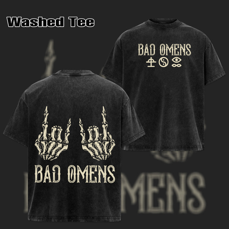 Retro Bad Omens Official Merch Bad Omens Smoke Official T-Shirt & Hoodie