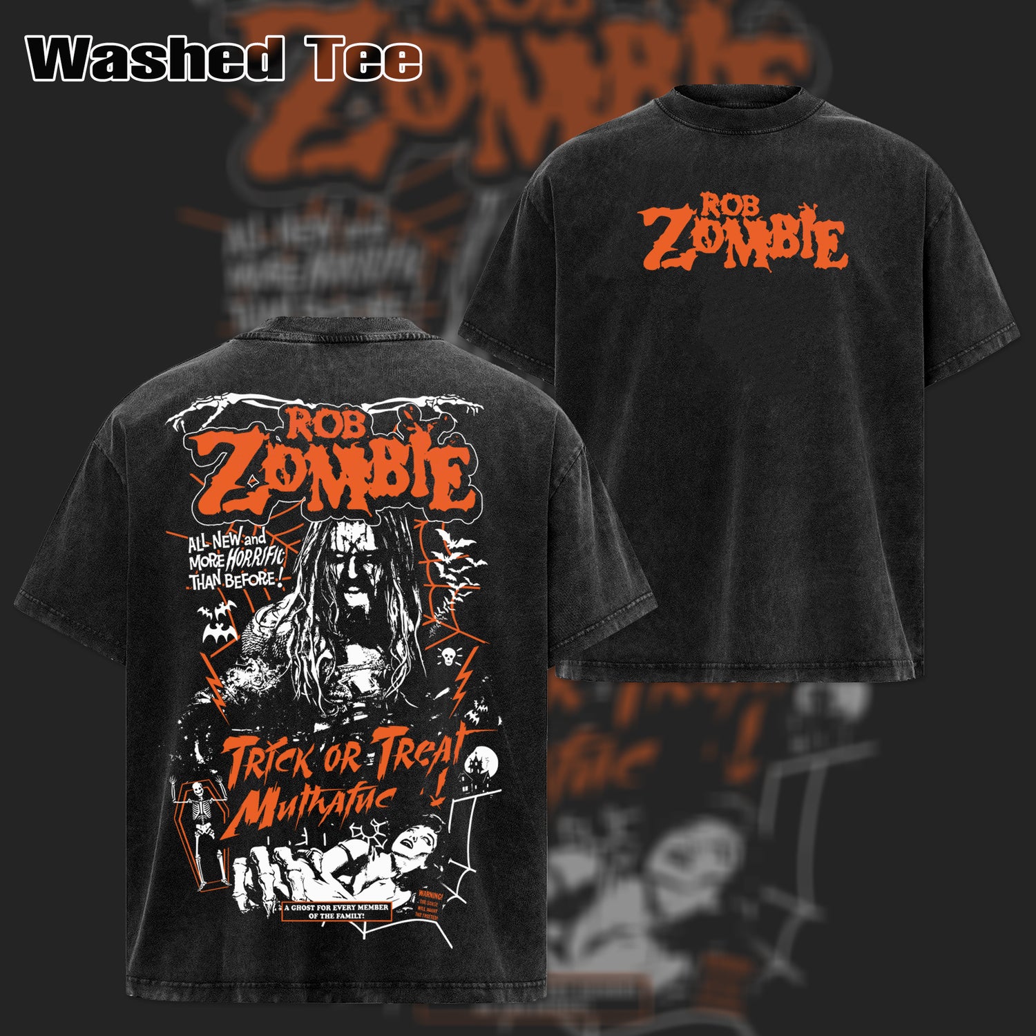 Vintage Rob Zombie Trick or Treat MFers T-Shirt & Hoodie