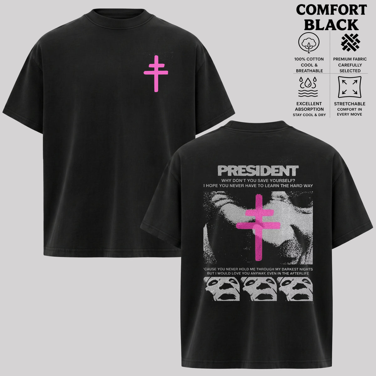 President Band Shirt & Hoodie, Retro Rock Shirt