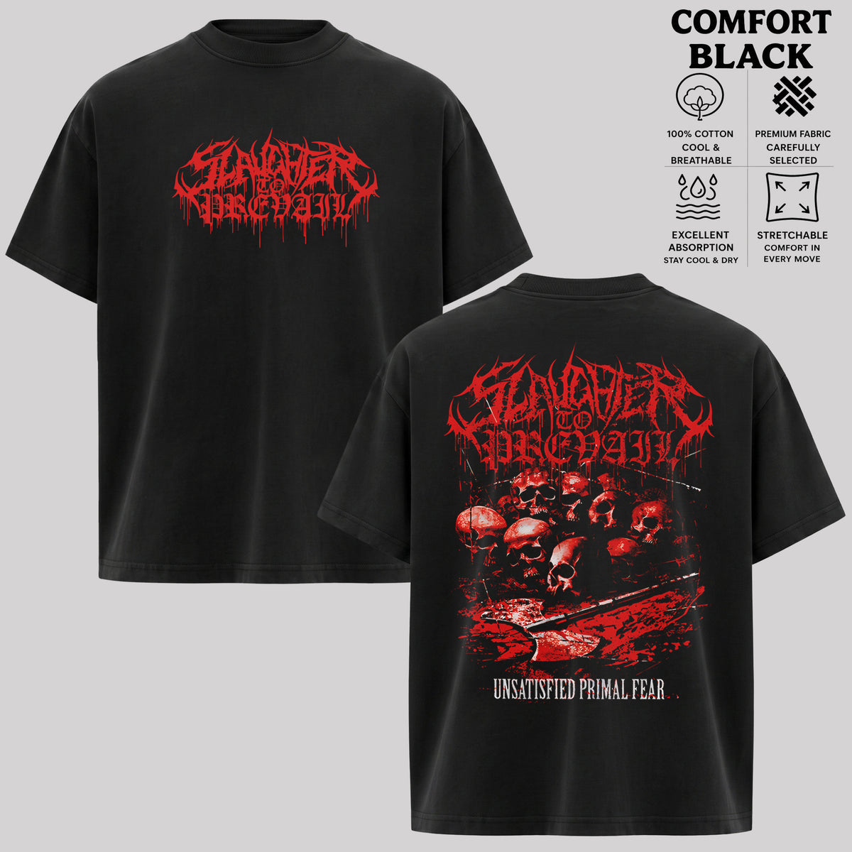 Slaughter to Prevail Band Shirt, Metal Graphic Tee