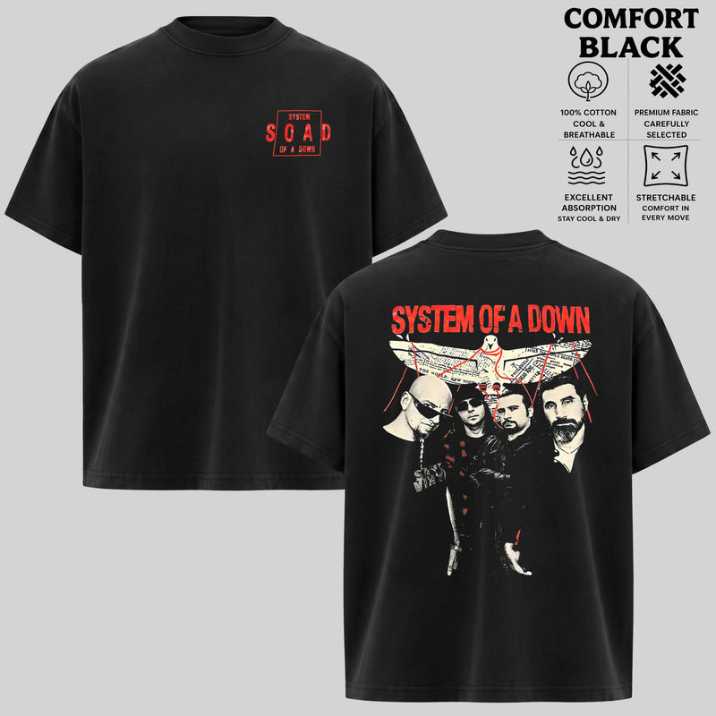 Vintage System of a Down Band  T-Shirt & Hoodie