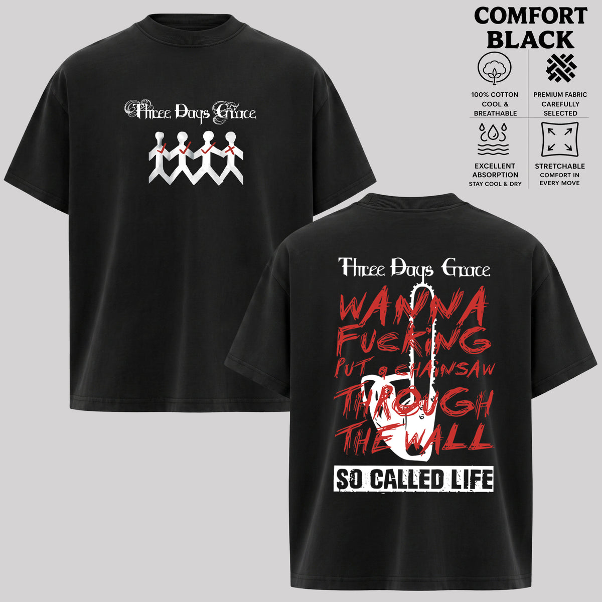 So Called Life Tee – Three Days Grace T-shirt & hoodie