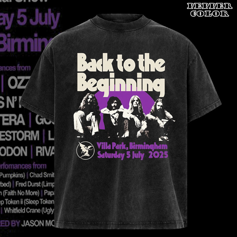Vintage Black Sabbath Back to the Beginning T-shirt