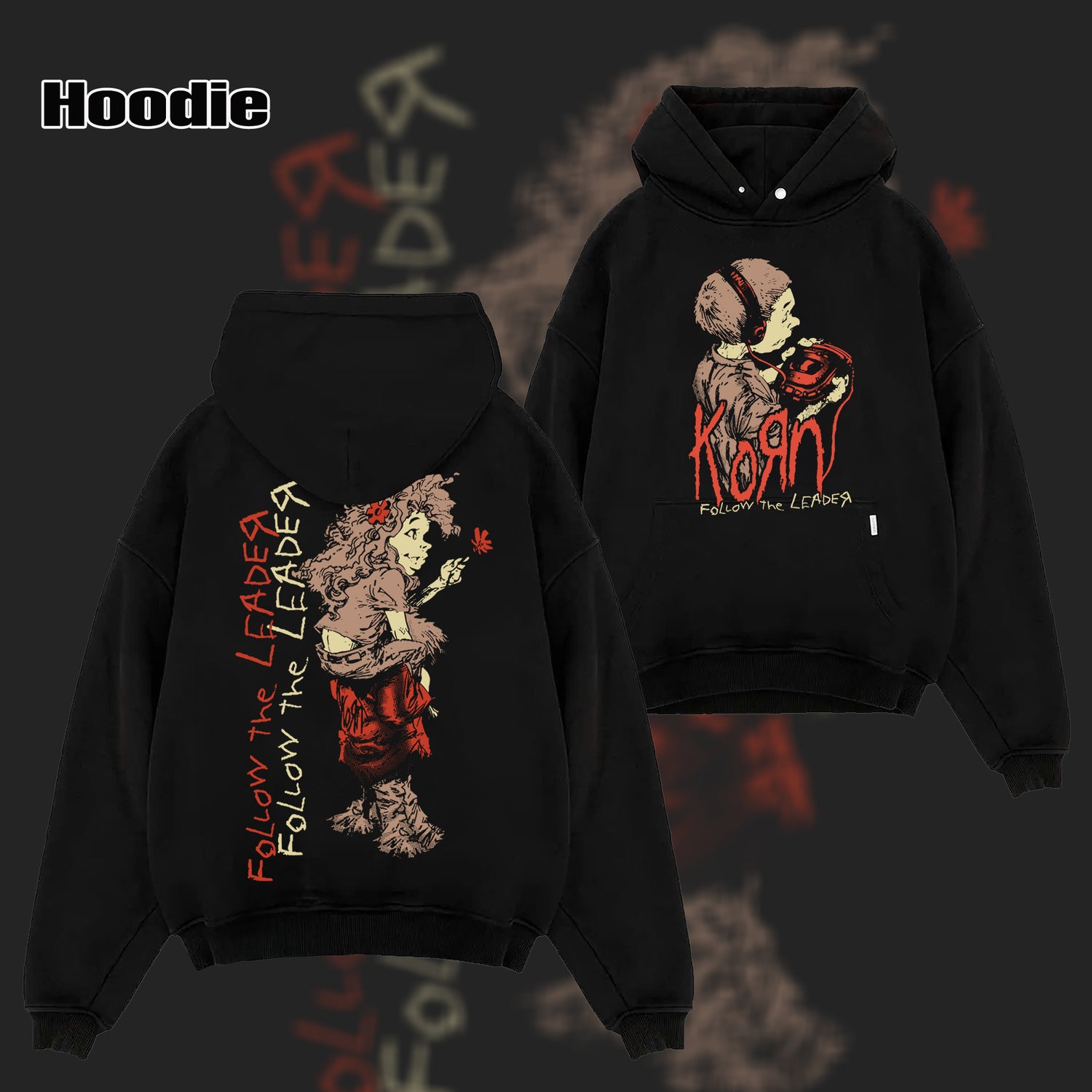 Vintage Korn Follow The Leader Shirt & Hoodie