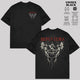 Sepultura Dark Fantasy Graphic T-Shirt, Gothic Skeleton Metal Tee