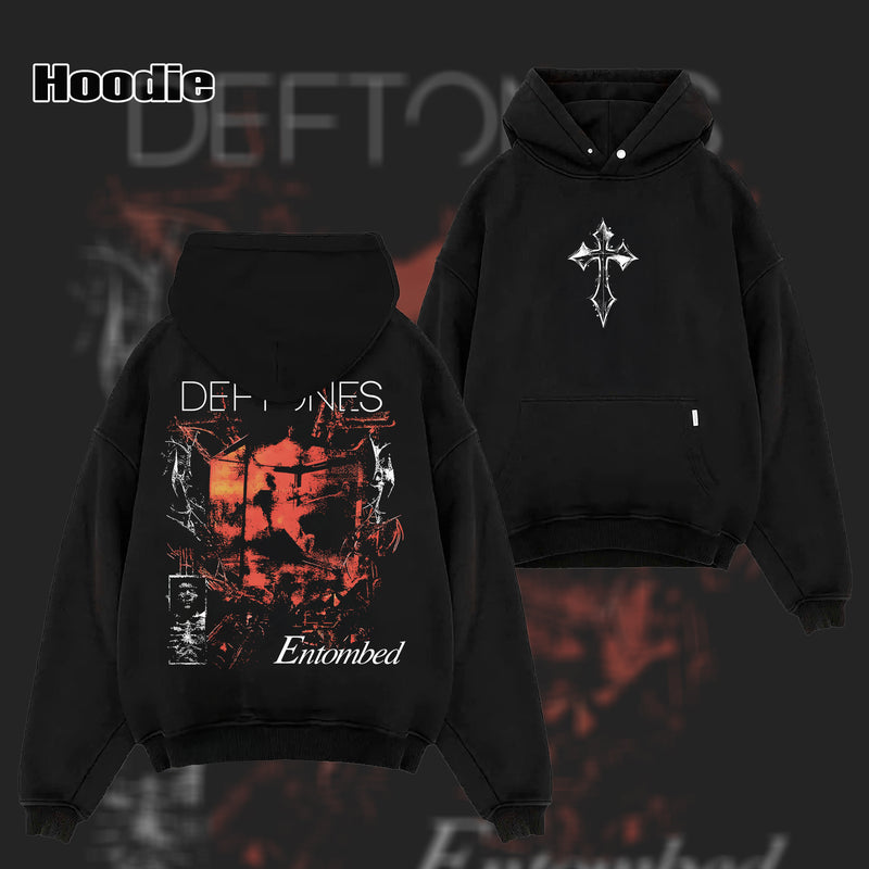 Retro Deftones Entombed Heavy Metal Shirt & Hoodie