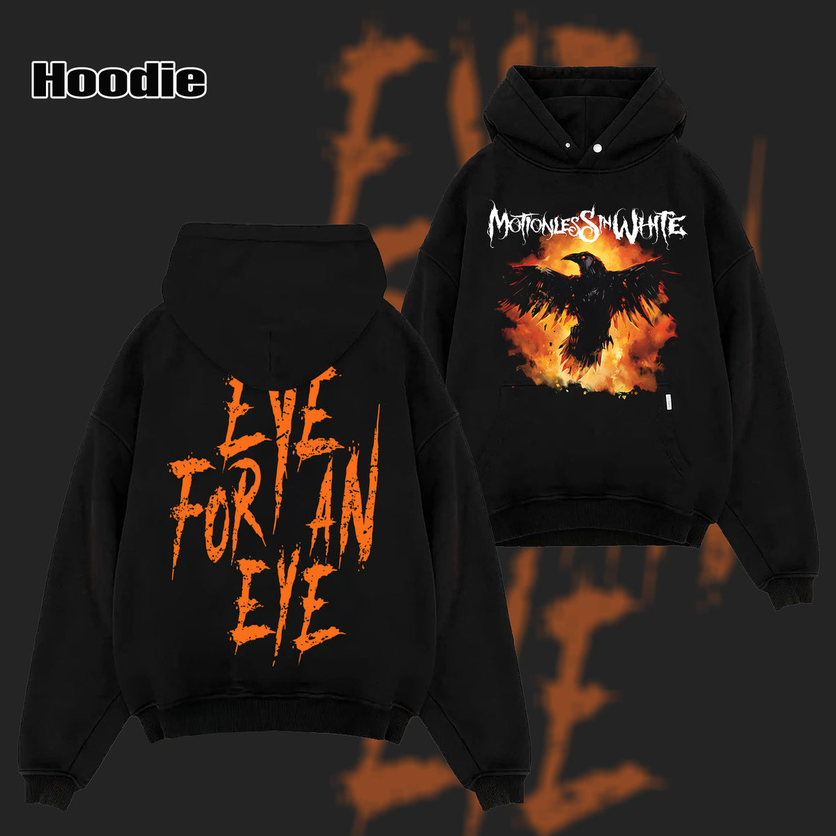 Retro Motionless in White Eye For An Eye Classic T-shirt , MIW T-Shirt & Hoodie