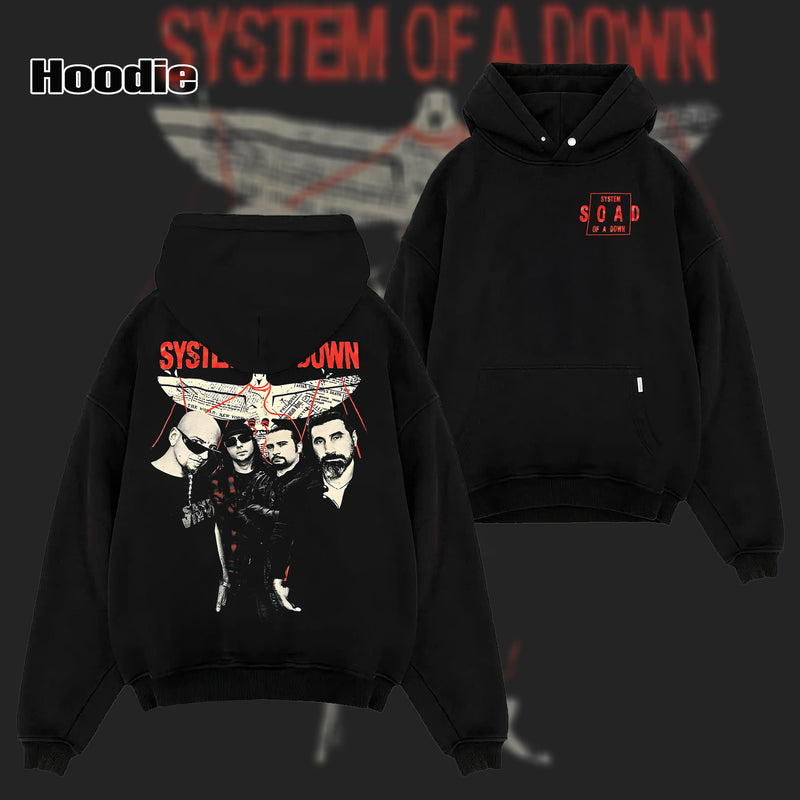 Vintage System of a Down Band  T-Shirt & Hoodie