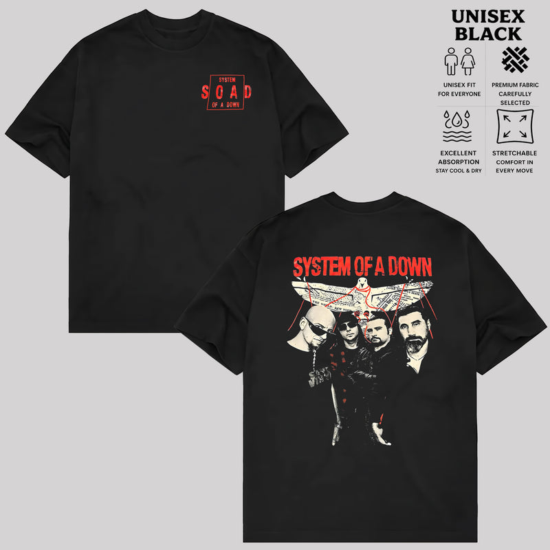 Vintage System of a Down Band  T-Shirt & Hoodie