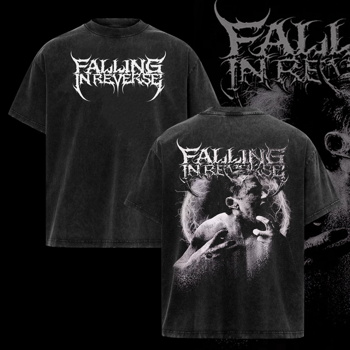 Vintage Falling In Reverse Screaming T-Shirt