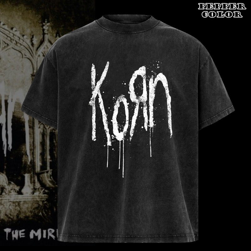Vintage Korn Take a Look in the Mirror album cover tshirt