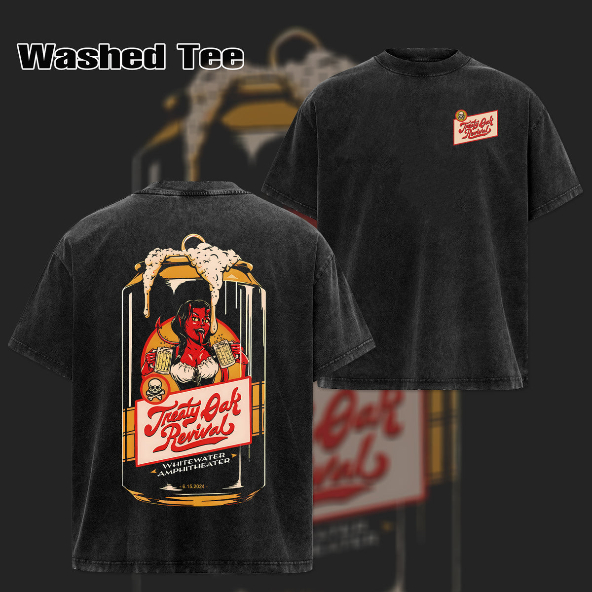 Treaty Oak Revival Show Whitewater Amphitheater Jun 15 2024 T-Shirt & Hoodie