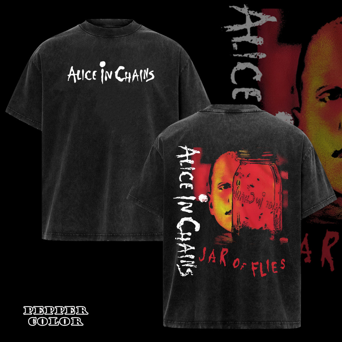 Vintage Alice In Chains Jar Of Flies T Shirt