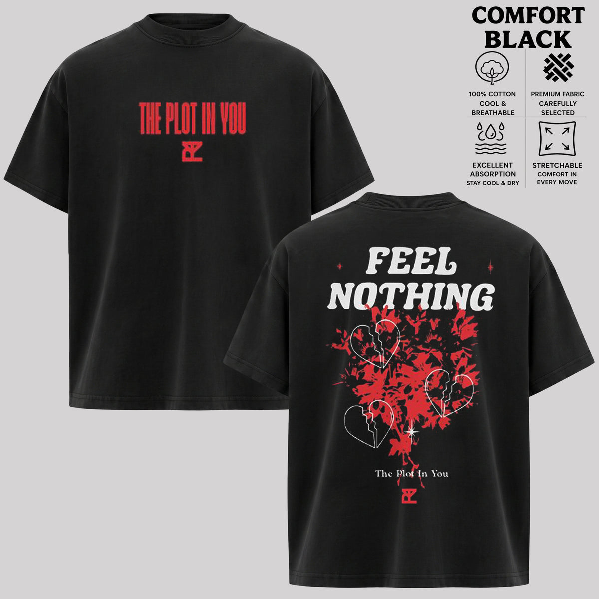 The Plot in You Band Shirt, Alternative Rock Tee