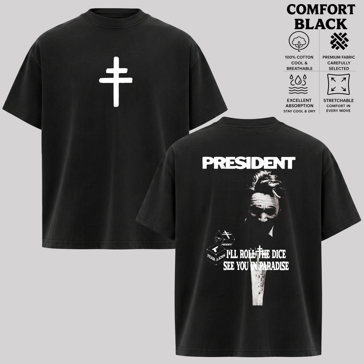 President Band Shirt & Hoodie, Retro Rock Shirt