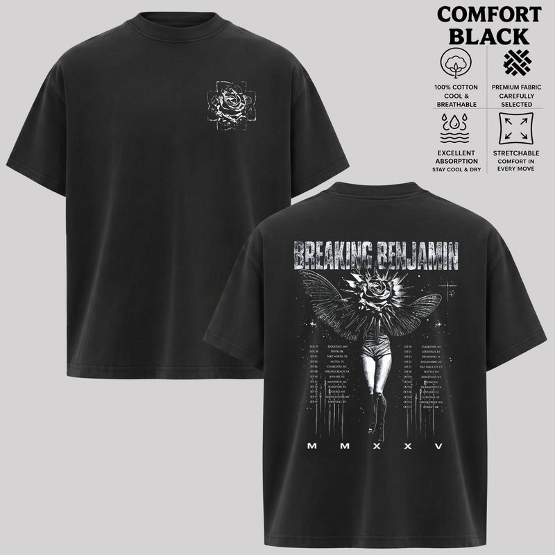 Vintage Breaking Benjamin Rock Band T-shirt & Hoodie