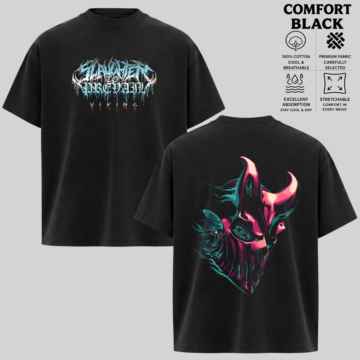 Slaughter to Prevail Band Shirt, Metal Graphic Tee