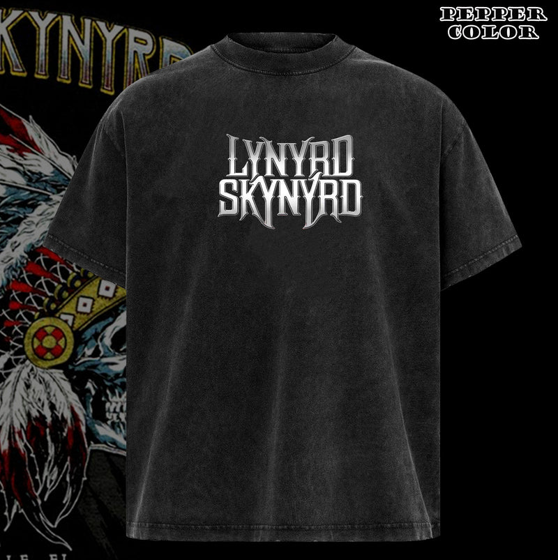 Vintage Lynyrd Skynyrd Indian Skeleton Brand T-Shirt