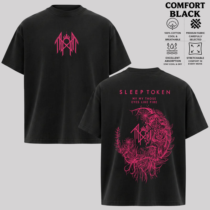 Sleep Token Floral Sigil Graphic T-Shirt & Hoodie