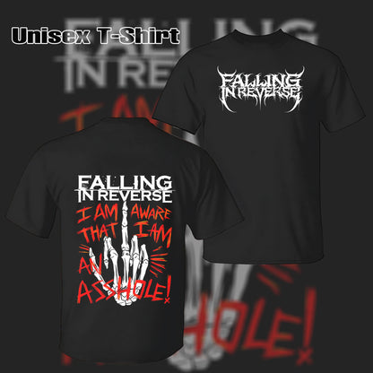 Falling In Reverse T-Shirt - 2 Sided Rock Tee shirt & hoodie