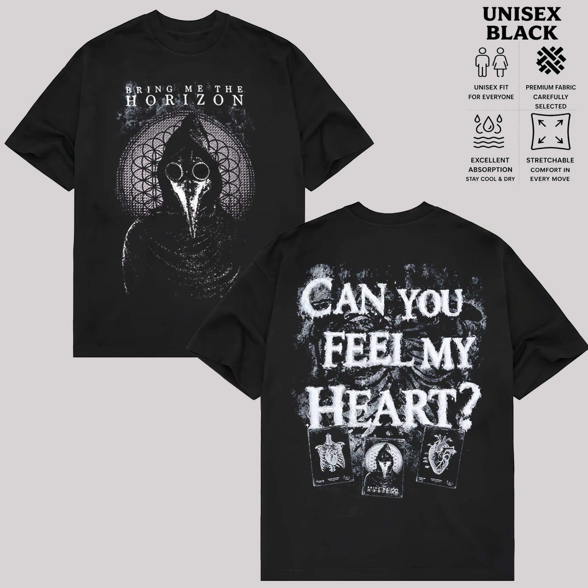 Bring Me The Horizon Can You Feel My Heart T-Shirt & Hoodie