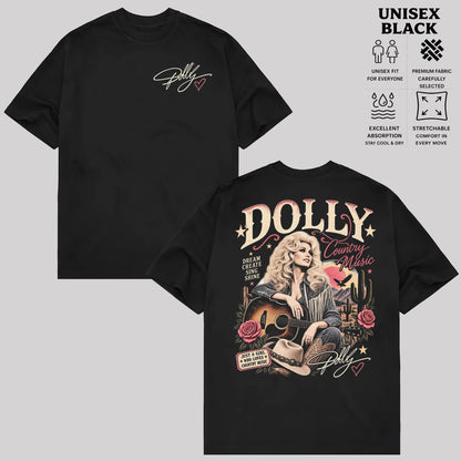 Vintage Dolly Parton Graphic T-Shirt