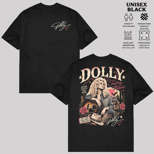Vintage Dolly Parton Graphic T-Shirt