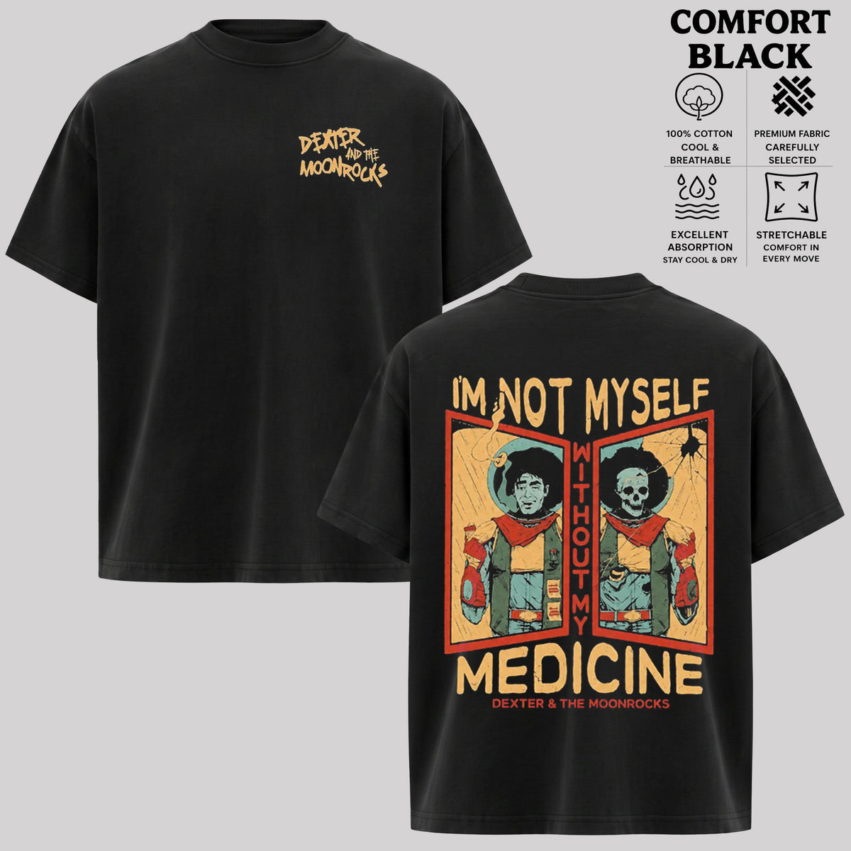 Dexter and The Moonrocks T-Shirt, Vintage Rock Band Shirt & Hoodie