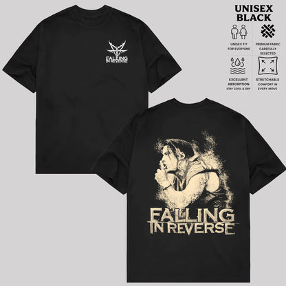 Ronnie Radke Falling In Reverse Black Tshirt & hoodie