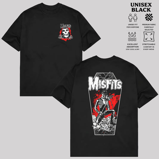 Vintage Misfits Band Shirt & Hoodie, Punk Rock Graphic Tee