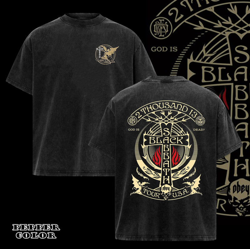 Vintage Black Sabbath Rock Metal T-Shirt