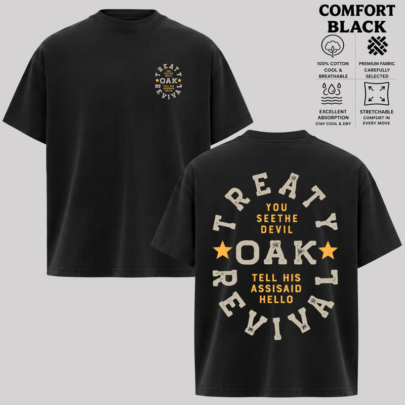 ReTro Treaty Oak Revival Merch Hello Shirt & Hoodie