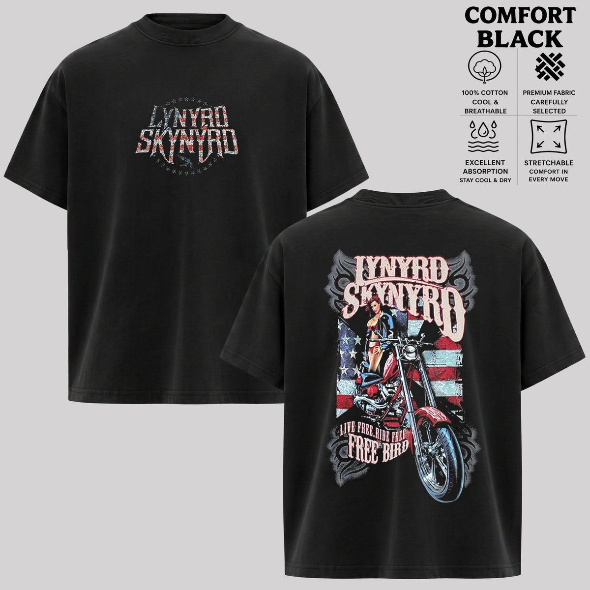 Lynyrd Skynyrd Free Bird T-Shirt & Hoodie