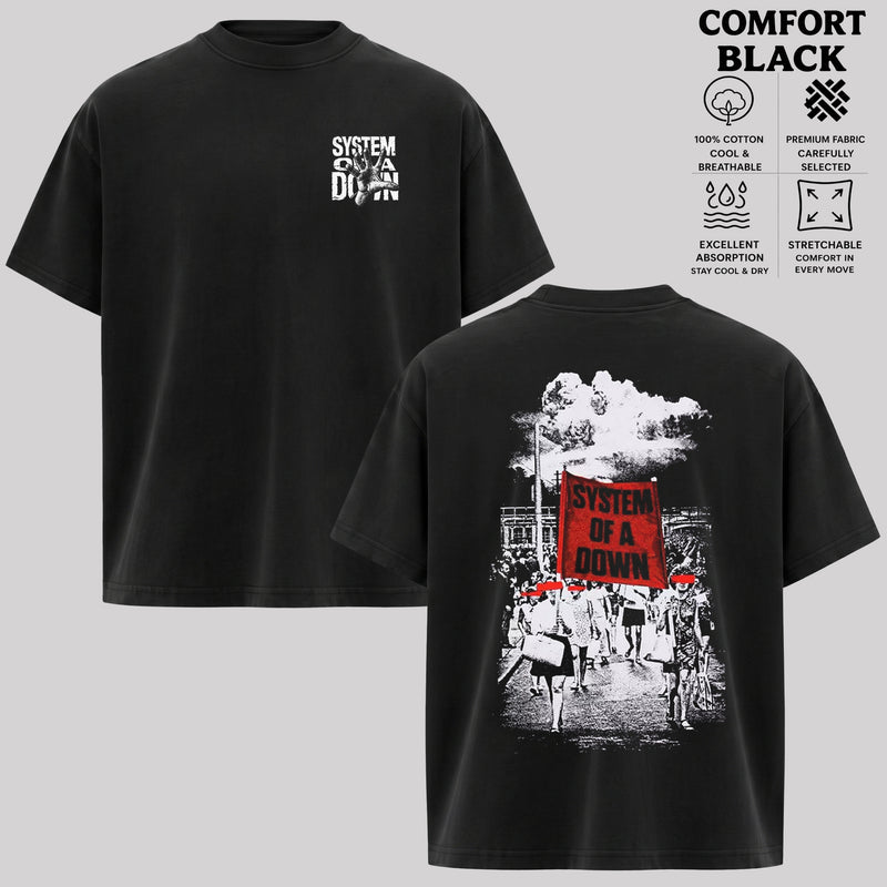 System Of A Down Protest Art T-Shirt & Hoodie