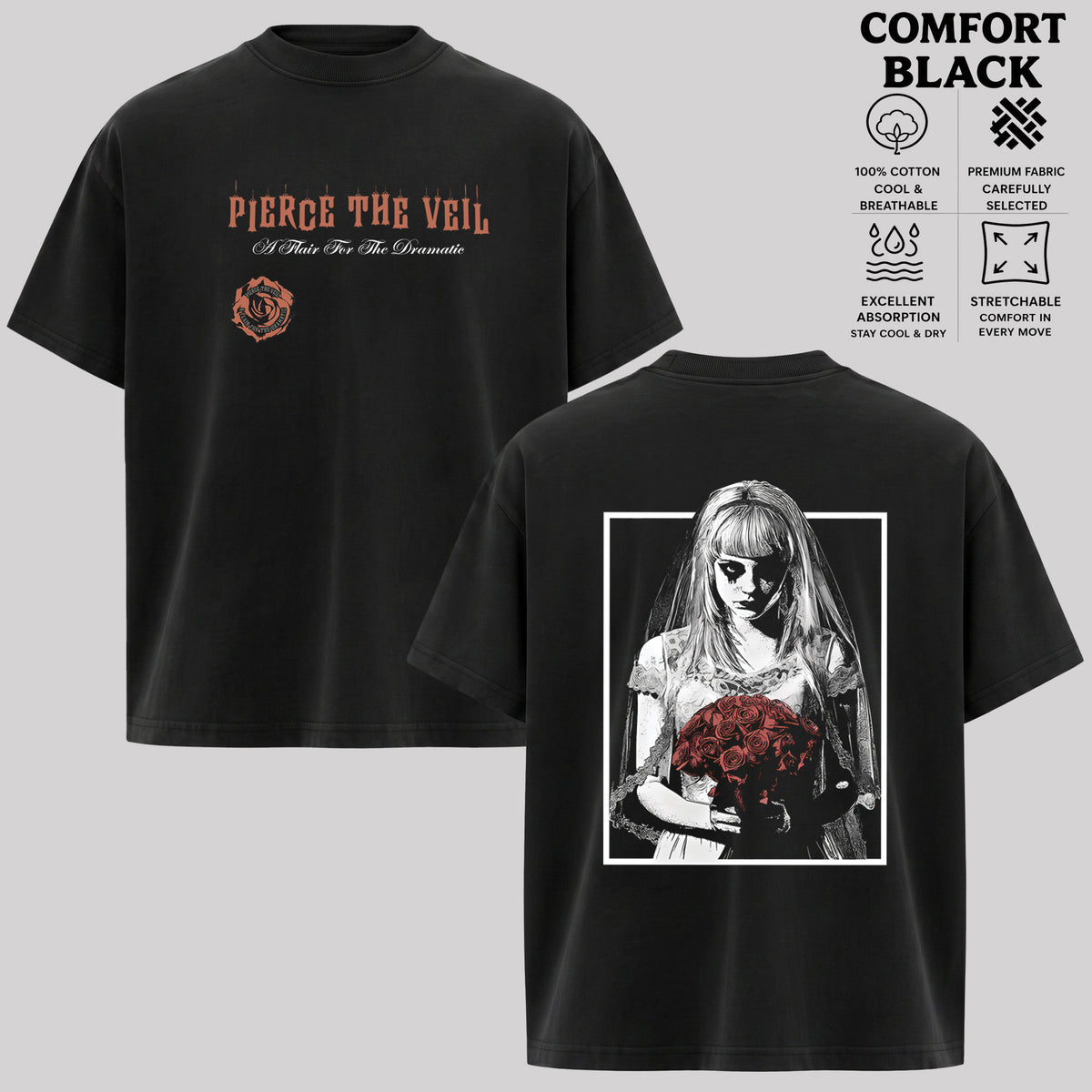 Pierce the Veil A Flair for the Dramatic Graphic T-Shirt & Hoodie
