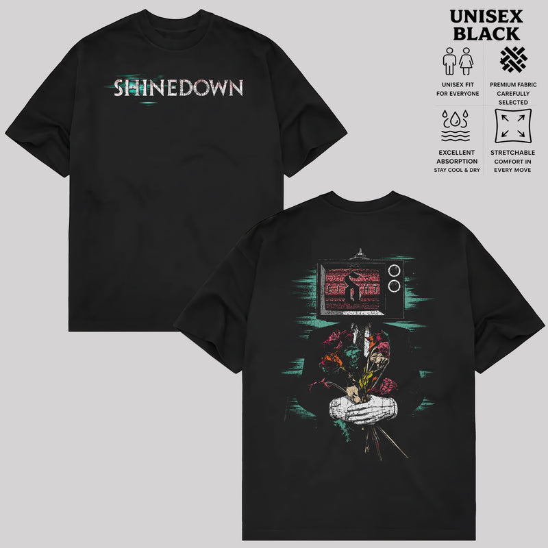 Shinedown Hard Rock Graphic T-Shirt & Hoodie