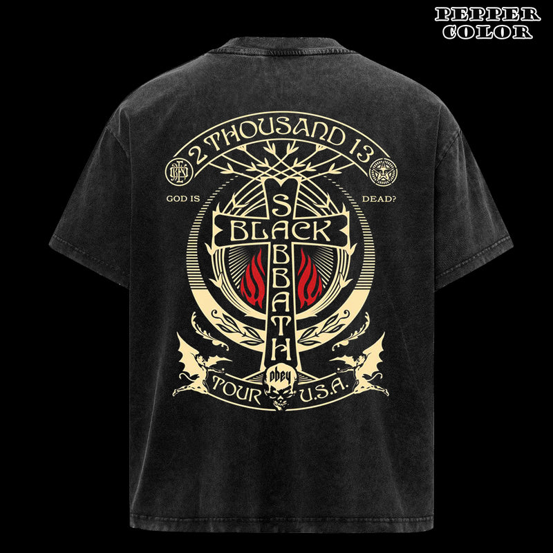 Vintage Black Sabbath Rock Metal T-Shirt