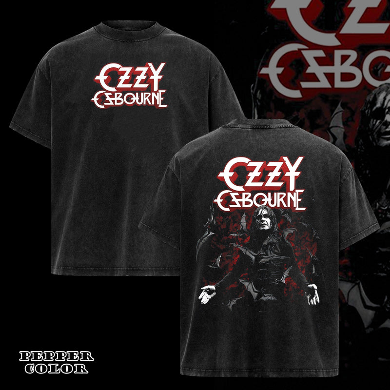 Vintage Ozzy Osbourne - Ozzy With Bats T-Shirt