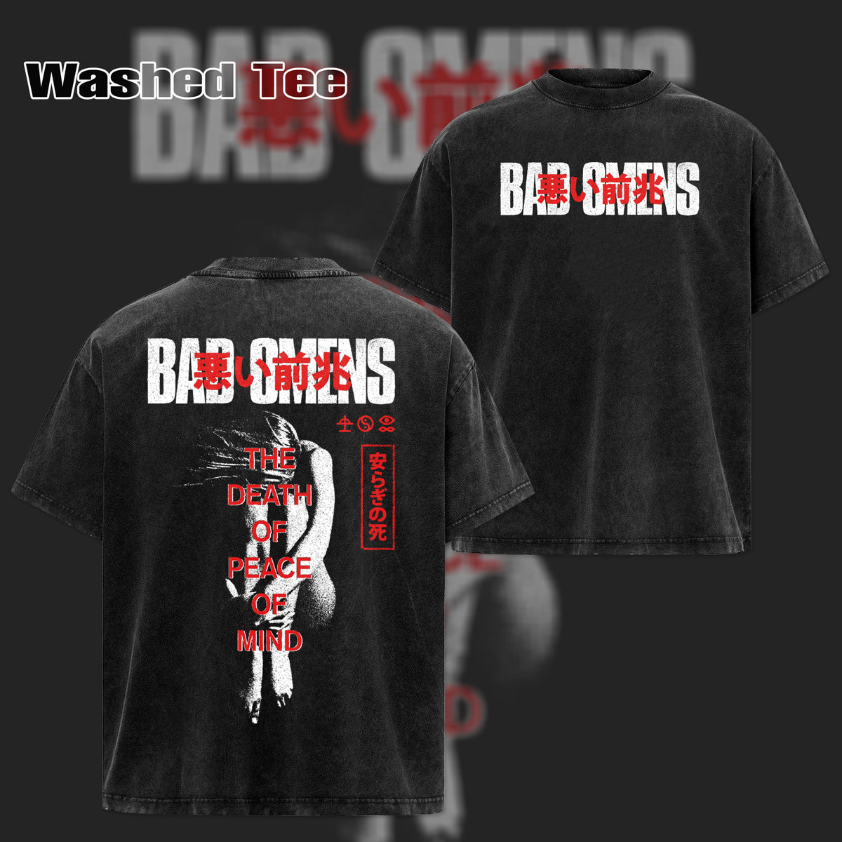 Retro Bad Omens Death of Peace of Mind T-Shirt & Hoodie