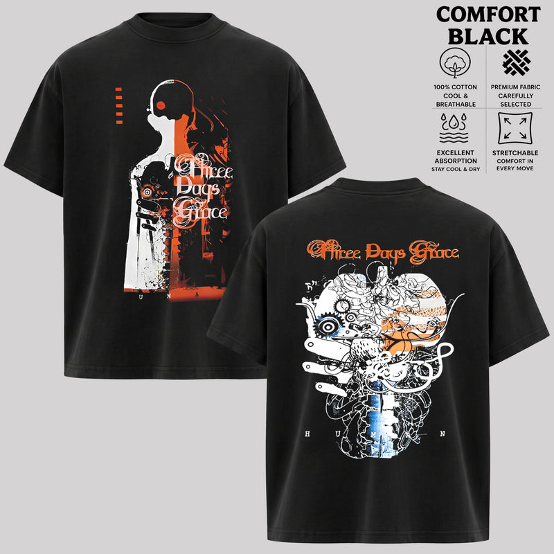 Three Days Grace Human 2015 Graphic BandT-shirt & hoodie