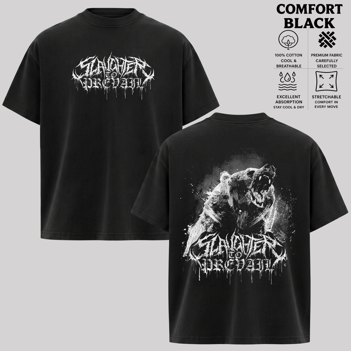Slaughter to Prevail Band Shirt, Metal Graphic Tee