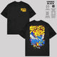 Sleeping With Sirens Band T-Shirt, Two-Sided Colorful Graphic Rock Tee