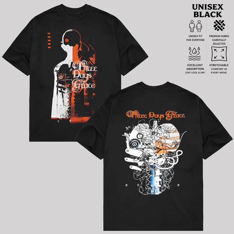 Three Days Grace Human 2015 Graphic BandT-shirt & hoodie