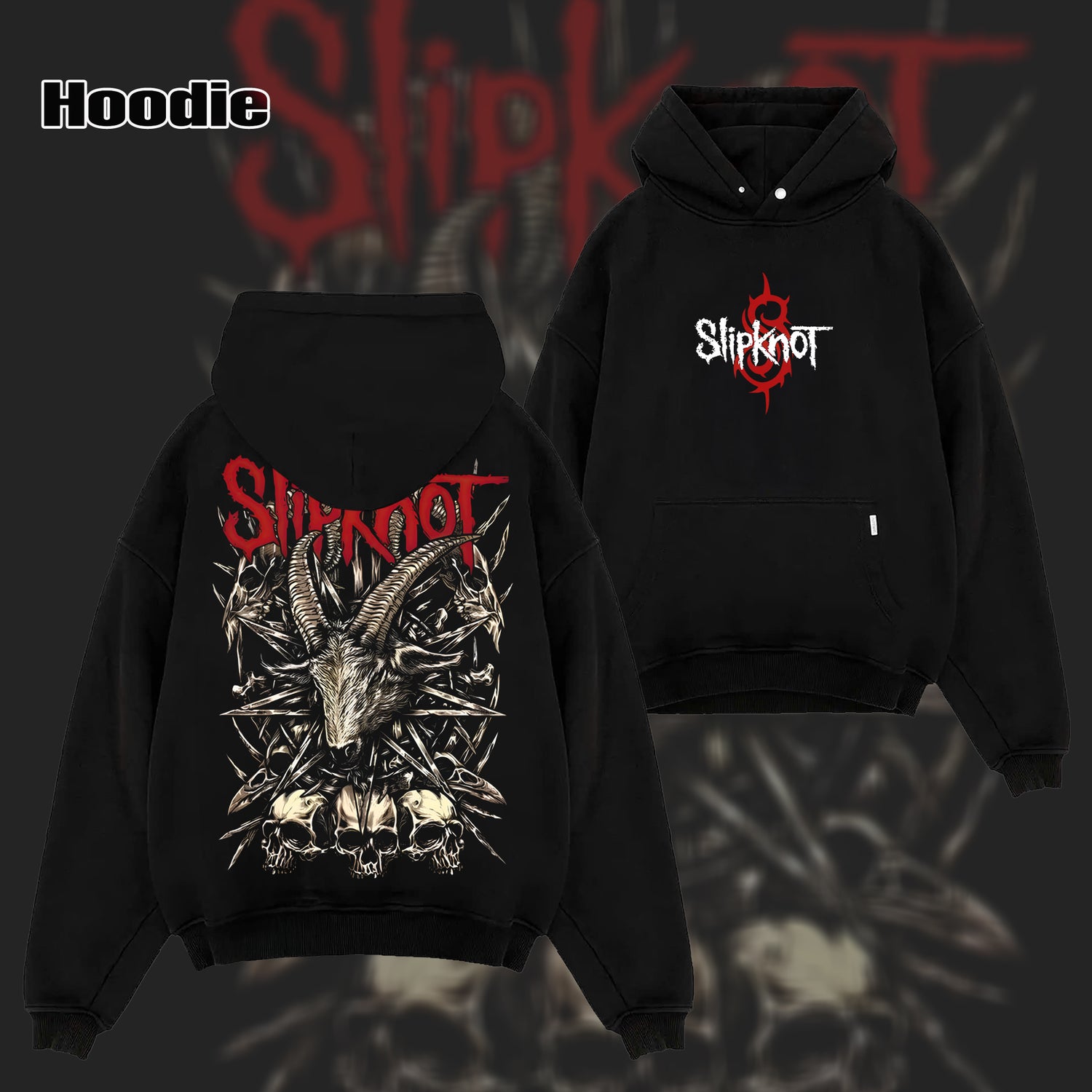 Vintage SLIPKNOT T-shirt Heavy Metal Band T-shirt & hoodie