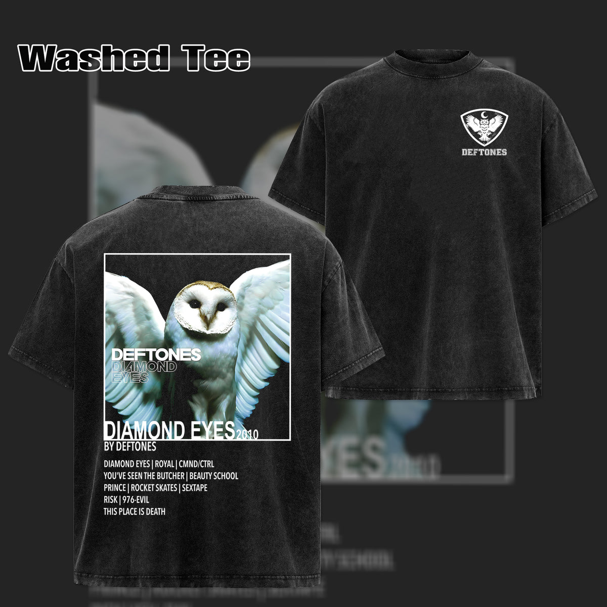 Vintage Deftones Band-Diamond Eyes Music Album Cover T-Shirt & Hoodie